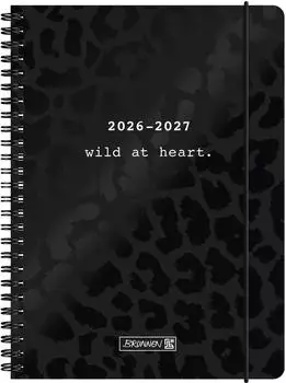 Brunnen Schülerkalender 2026/2027 'BLACK' | Papier | DIN A5