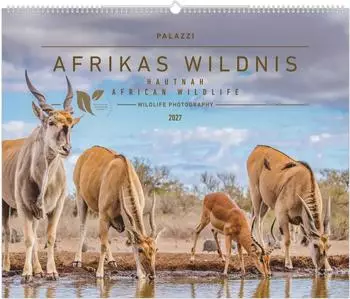 teNeues Hautnah - Afrikas Wildnis 2027, Wandkalender 60x50cm