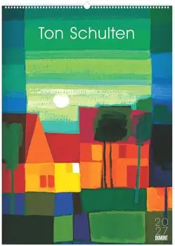 DuMont Ton Schulten 2027 Kunstkalender, Landschaftsmosaike, 50x70cm