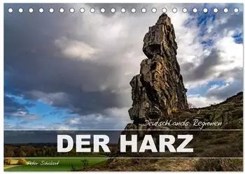 Calvendo Tischkalender 2027 "Deutschlands Regionen - der Harz" DIN A5 quer