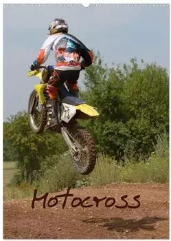 Calvendo Motocross Terminplaner Wandkalender 2027, DIN A2 hoch