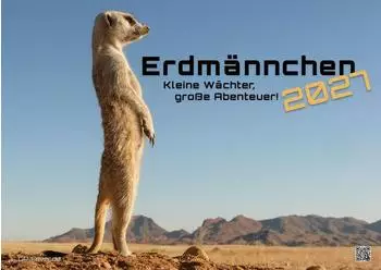 GP-Fever Erdm&auml;nnchen &bdquo;Kleine W&auml;chter, gro&szlig;e Abenteuer!" Wandkalender 2027 DIN A3
