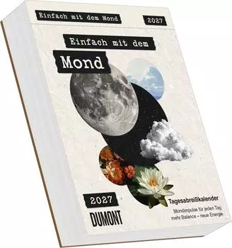 Neumann Verlage Einfach mit dem Mond 2027 Tagesabrei&szlig;kalender 12,5x16cm