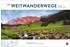Heye Weitwanderwege Edition Wandkalender 2027, Querformat 58x39cm