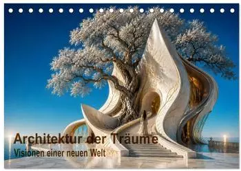 Calvendo Architektur der Tr&auml;ume &ndash; Visionen einer neuen Welt, Tischkalender 2027 DIN A5 quer