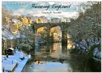 Amazing England - England's sch&ouml;nste Seiten (Wandkalender 2027 DIN A4 quer),