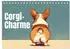 Calvendo Corgi-Charme Tischkalender 2027, DIN A5 quer, Monatskalender