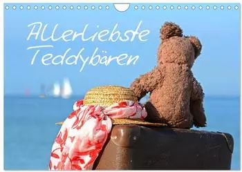 Calvendo Wandkalender &bdquo;Allerliebste Teddyb&auml;ren" 2027, DIN A4 quer, Monatskalender