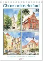 Charmantes Herford (Tischkalender 2027 DIN A5 hoch), CALVENDO Monatskalender