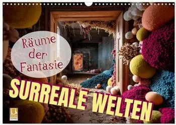 Calvendo Surreale Welten. Räume der Fantasie – Wandkalender 2027 DIN A3 quer