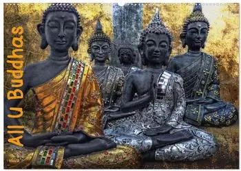 Calvendo All U Buddhas Wandkalender 2027, DIN A2 quer