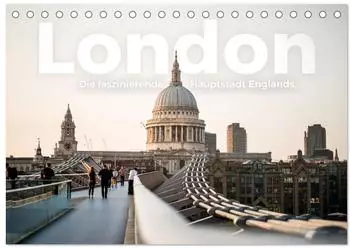 Calvendo Tischkalender 2027 "London - Die faszinierende Hauptstadt Englands" DIN A5 quer