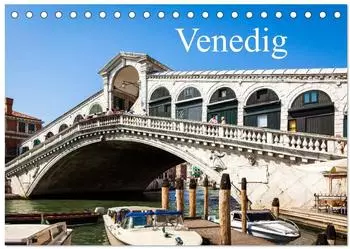 Calvendo Venedig Tischkalender 2027 Monatskalender DIN A5 quer