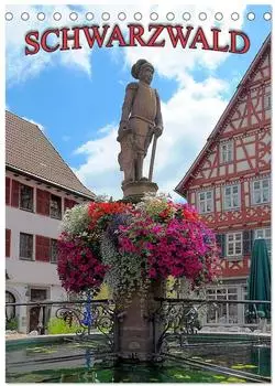 Calvendo Schwarzwald Tischkalender 2027, DIN A5 hoch, Monatskalender