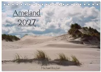 Calvendo Ameland Tischkalender 2027, Monatskalender DIN A5 quer
