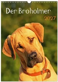 Calvendo Wandkalender "Der Broholmer" 2027, DIN A3 hoch, Monatskalender