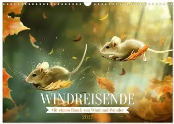 Calvendo Wandkalender &bdquo;Windreisende" 2027, DIN A3 quer, Monatskalender