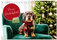 Pures Dackelgl&uuml;ck (Tischkalender 2027 DIN A5 quer), CALVENDO Monatskalender