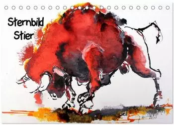 Calvendo Sternbild Stier Tischkalender 2027 DIN A5 quer
