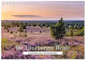 Calvendo L&uuml;neburger Heide &ndash; Faszination einer Naturlandschaft Tischkalender 2027 DIN A5 quer