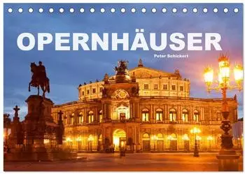 Calvendo Opernh&auml;user Tischkalender 2027 DIN A5 quer