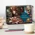 Calvendo Floraler Steampunk Tischkalender 2027 DIN A5 quer