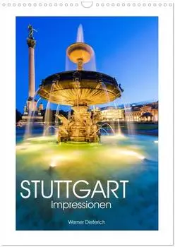Calvendo Wandkalender "Stuttgart Impressionen" 2027, DIN A3 hoch