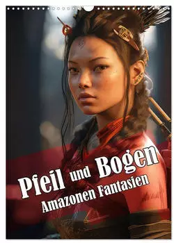 Calvendo Pfeil und Bogen Amazonen Fantasien Wandkalender 2027, DIN A3 hoch