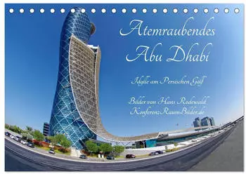 Calvendo Tischkalender 2027 &bdquo;Atemraubendes Abu Dhabi" DIN A5 quer