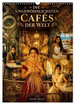 Calvendo Wandkalender 2027 „Die ungewöhnlichsten Cafés der Welt" DIN A3 hoch