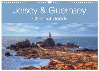 Calvendo Jersey & Guernsey - Kanalinseln Wandkalender 2027, DIN A3 quer