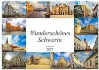 Wundersch&ouml;nes Schwerin (Tischkalender 2027 DIN A5 quer), CALVENDO...