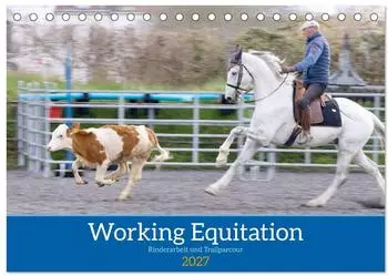 Calvendo Working Equitation Tischkalender 2027, DIN A5 quer