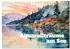 Calvendo Aquarellträume am See Tischkalender 2027 DIN A5 quer