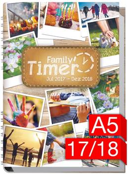 Häfft Family-Timer A5 17 Monate 2017/2018