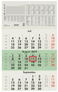 Zettler Dreimonatskalender 2023