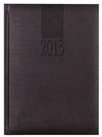 Buchkalender A5 1 Tag/Seite schwarz 2027