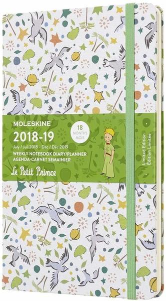 Moleskine 18 Monate Wochen-Notizkalender 2018/2019 Hardcover Large Der Kleine Prinz