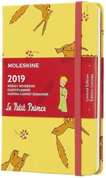 Moleskine 12 Monate Wochen-Notizkalender 2019 Hardcover Pocket Der Kleine Prinz