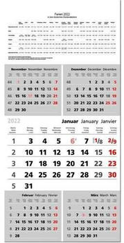 Güss 5-Monatskalender 30x64cm Kalendarium 2022