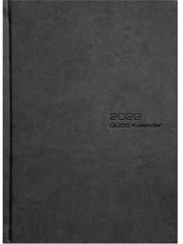 Güss Buchkalender Profi-Timer 2022 schwarz