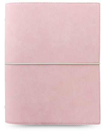 Filofax Domino Soft Personal Organiser Pale Pink