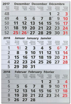 Güss Ersatzkalendarium für Edelstahlkalender 10,5x23cm 2020