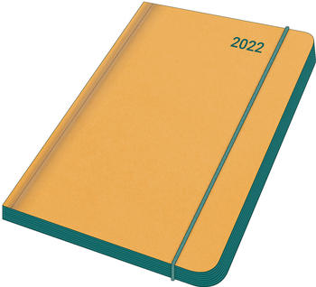 teNeues Midi Flexi Diary ColourLine 2022 Emerald Green
