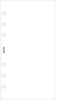 Filofax Plain Personal Notepaper Refill (Value Pack)