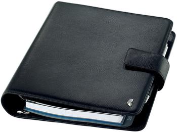 Chronoplan Systemplaner Standard A5 Business Edition Echtleder schwarz (50101)