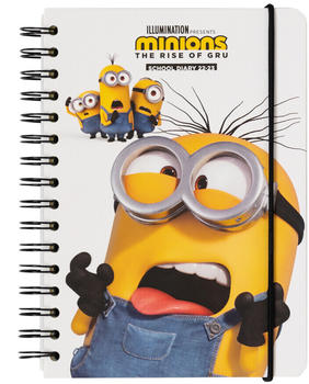 Erik Weekly School Diary 2022/2023 A5 12 Months Minions