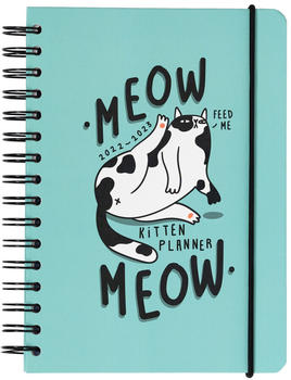 Erik Weekly School Diary 2022/2023 A5 12 Months Meow Meow