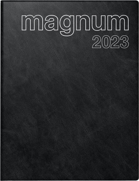 Rido Buchkalender magnum Softcover schwarz 18,3x24cm 2023 schwarz (7027042903)