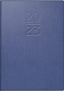 Brunnen Taschenkalender 2023 Modell 713 7,2x10,2cm Kunstleder-Einband Kayak blau (1071367063)